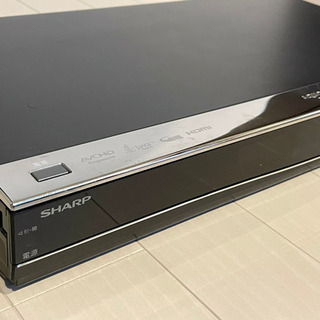 AQUOS - SHARP BD-W550 12倍録 500GB リモコン等付フル装備 完動品！ SHARP AQUOS ブルーレイ BD-W550