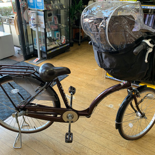 子供乗せ自転車 petit maman プチママンDX 3人乗り 幼児2人同乗