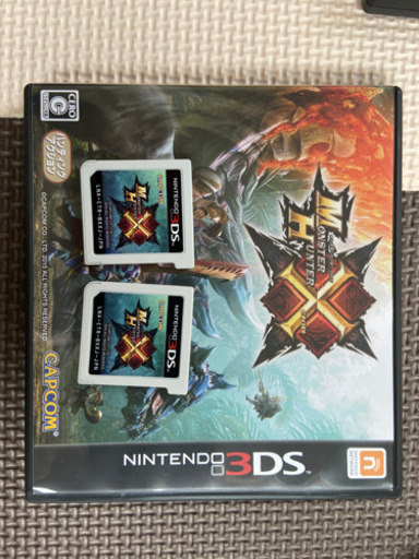 3DS LLとモンハンXXのセット（モンハンX付き）