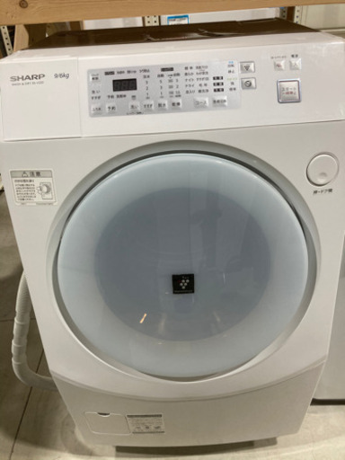 ※訳有り SHARP 9.0kg ドラム式洗濯機 ES-V220-AL 2011年製