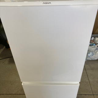 AQUA 126L 2ドア冷凍冷蔵庫 AQR-E13H 2019年製