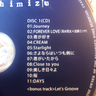 清水翔太　CD
