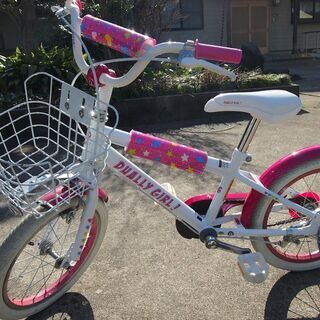 子供用自転車 16inch (女児) ピンク/ホワイト　あさひ自転車