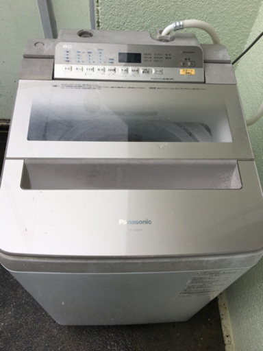 【購入者決定】洗濯機Panasonic 2017年製 品番NA-FA80H5-N