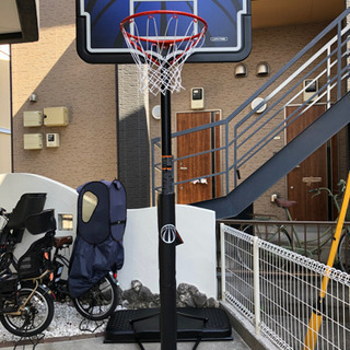 【早い者勝ち】バスケットゴール(ボール付き)