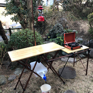 Coleman コンフォートマスターキッチンテーブル　おまけ付き コールマン コンフォートマスター キッチンテーブル