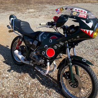 【ネット決済・配送可】SUZUKI RG250E ロケットカウル...