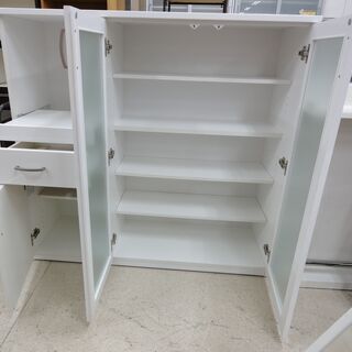 NITORI/ニトリ レンジボード 食器棚 WH 【ユーズドユーズ名古屋天白店 