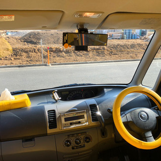 2006年式ダイハツタント専用設計シートカバーフルセット黄色オシャレ