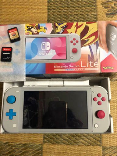 今日限りザシアンザマゼンタSwitchライトとおまけつきソフト