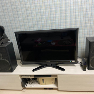 【ネット決済】【木目調のテレビ台（収納付】5,500円　※テレビ...