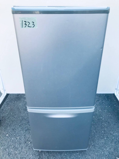 1323番 Panasonic✨ノンフロン冷凍冷蔵庫✨NR-B143W-S‼️