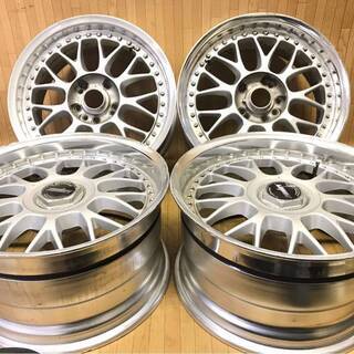 最終値下げ ザウバー 深リム17インチ4本アルミホイール  