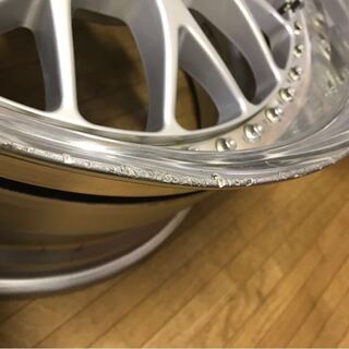 最終値下げ　ザウバー　深リム１７インチ４本アルミホイール