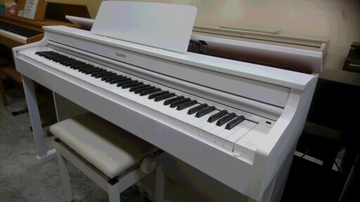 ○CASIO 電子ピアノ 椅子付き AP-470WE 2020年製 ○CASIO 電子ピアノ 椅子付き AP-470WE 2020年製 Amazon | カシオ