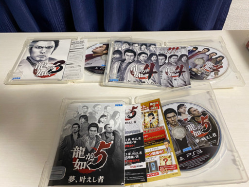 【PS3ソフト】龍が如く3・4・5