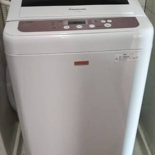 パナソニック全自動洗濯機NA-F50B3，５ｋｇ　引取限定   現状品