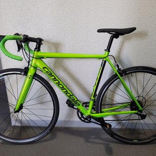 【最終値下げ‼️】Cannondale ロードバイク ブラック/グリーン Cannondale ロードバイク 700C ブラック/グリーン - メルカリ