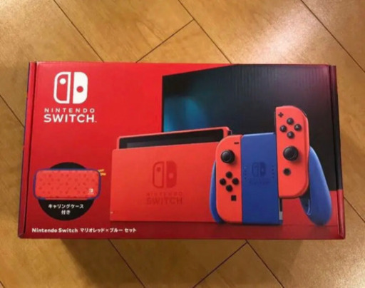 新品未開封　Nintendo Switch マリオレッド×ブルーセット