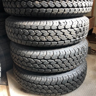 軽トラ•軽バンリフトアップに145R13ホイールセット