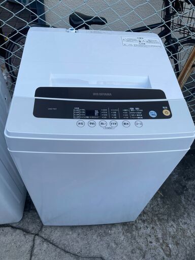 都内近郊無料で配送、設置します　2020年製　洗濯機　アイリスオーヤマ　IAW-T501　IO01