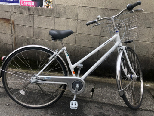 【超お買い得自転車】ほぼ新品❗️（6万円相当品）ブリヂストン　ベルト式自転車　27インチ　オートライト　内装変速付　若林自転車　膳所店　SALE中❗️