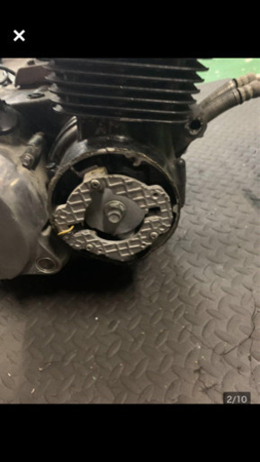 ゼファー400始動確認済み　エンジン　OHベースに