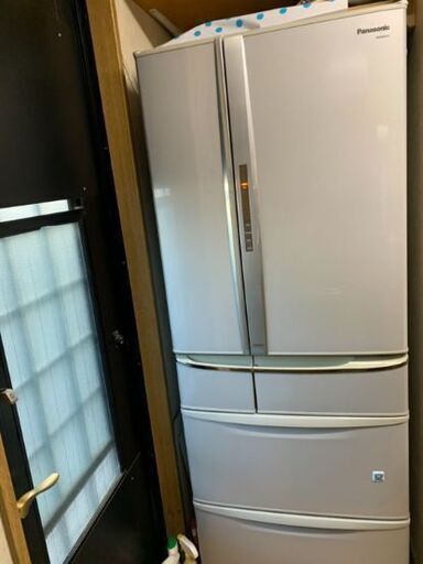 【高額売筋】 Panasonic6ドア冷凍冷蔵庫2009年式。 冷蔵庫