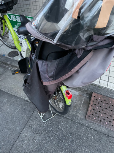 子供乗せ電動自転車 2379ブリヂストン3人乗り対応20インチ子供乗せ電動