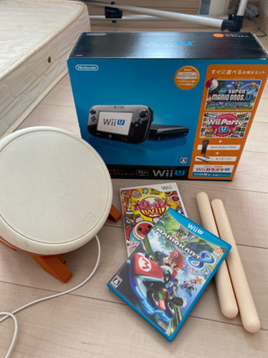 値下げ wiiU ファミリープレミアムセット ソフト付き