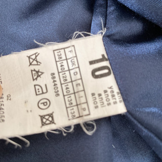 【美品】130コート　高級ブランドchipie ネイビー　トレンチコート