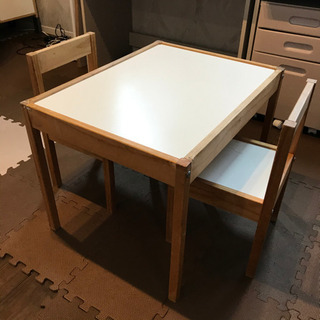 IKEA 子ども　テーブル椅子セット