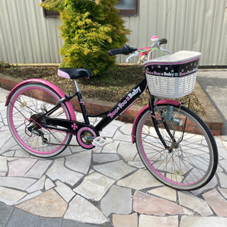 商談中　子供用自転車　22インチ　SHIMANO６段変速