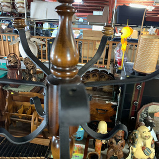 カリモク  コロニアル　コートハンガー　中古