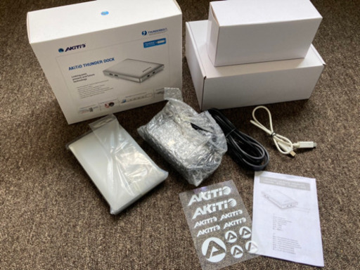 AKiTiO THUNDER DOCK  インターフェイスターミナル