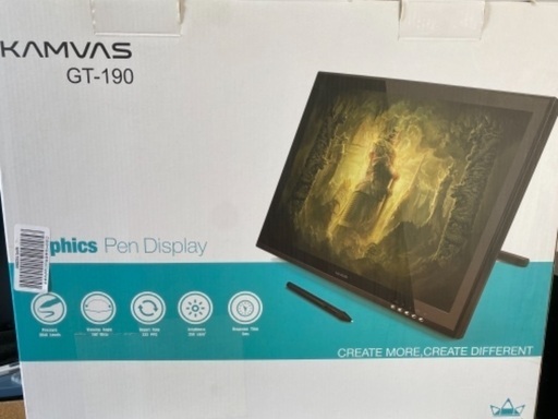 KAMVAS HUION GT191 液晶タブレット - ディスプレイ