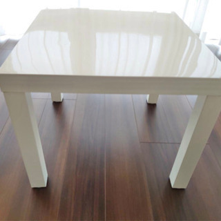 小型テーブル　ミニテーブル　白　ダイニングテーブル
