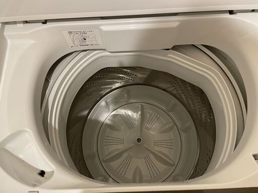 正式的 2020年製。使用回数10回程。ほぼ新品のパナソニックの7キロ洗濯機 洗濯機