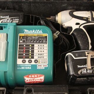 マキタ コードレス 充電式 インパクトドライバ TD130D 本体  バッテリー2個  充電機(D3859atxY) マキタ コードレス 充電式 インパクトドライバ TD130D 本体 バッテリー