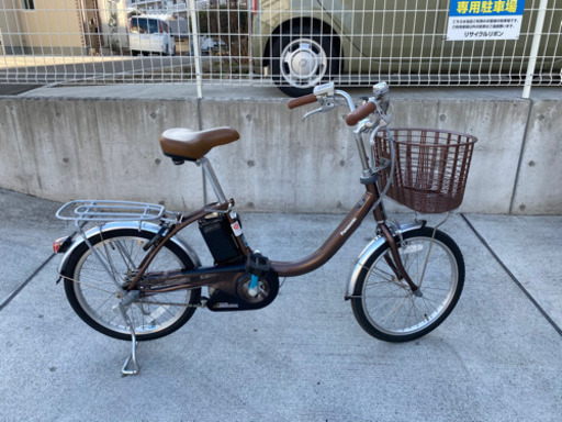 Panasonic 20インチ 電動自転車 12Ah 大容量 チョコブラウン