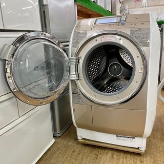 美品【 HITACHI 】日立 ビックドラム 洗濯10.0㎏/乾燥6.0