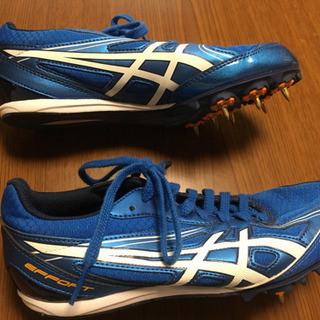 asics 陸上スパイク22.5cm オールウェザー/土トラック兼用