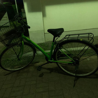 緑の自転車譲ります！譲り先決定しました