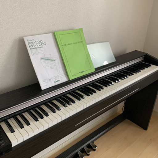 〔引き取り限定〕カシオ　Privia-PX720C 電子ピアノ カシオ(CASIO)電子ピアノ Privia PX-S1100BK(ブラック) 88鍵盤