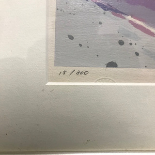 一時停止中 ホンダNSX成約記念セリグラフ