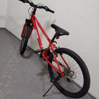 GIOS 子供用自転車 赤 24インチ