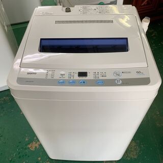 ★SANYO★洗濯機 ASW-60D 6kg 2011年 動作O...
