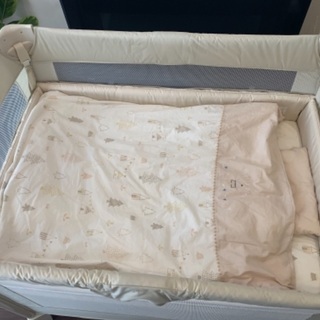 美品】西川ベビー布団付き！Aprica ココネルエアーミルク