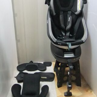 綺麗/クルムーヴスマートISO FIX JG-650/回転/日除け/洗濯済み