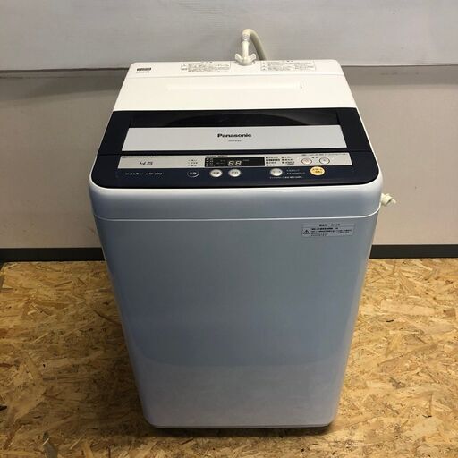 【Panasonic】 パナソニック 全自動電気洗濯機 パワーミックス洗浄 送風乾燥 4.5kg NA-F45B6 2012年製